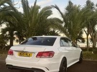 Used Mercedes E220 AMG 2015 White Sedan