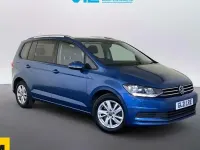 Used VW Touran SE 150 HP (110 kW) 2021 Blue MPV