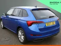 Used Skoda Scala SE L 108 HP (79 kW) 2023 Blue Hatchback