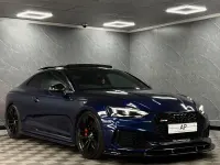 Used Audi RS5 Comfort 450 HP (330 kW) 2017 Blue Coupe