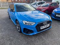 Used Audi A4 Black Edition 190 HP (139 kW) 2020 Blue Estate