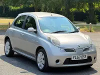 Used Nissan Micra Acenta 80 HP (58 kW) 2008 Silver Hatchback