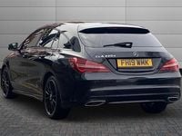Used Mercedes CLA220 AMG line 170 HP (125 kW) 2019 Cosmos black Sedan