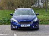Used Ford Focus Titanium 2015 Blue Hatchback