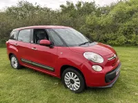 Used Fiat 500L Pop Star 85 HP (62 kW) 2014 Red MPV