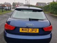 Begagnad Audi A1 Sport 105 HK (77 kW) 2012 Blå Halvkombi