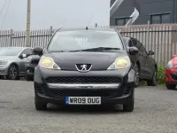 Used Peugeot 107 68 HP (50 kW) 2009 Black Hatchback