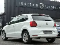 Used VW Polo Match 88 HP (64 kW) 2017 White Hatchback