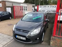 Used Ford C-MAX Titanium 115 HP (84 kW) 2015 Grey MPV