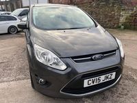 Used Ford C-MAX Zetec 125 HP (91 kW) 2015 Grey MPV