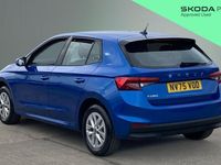 New Skoda Fabia SE 95 HP (69 kW) 2025 Blue Hatchback
