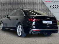 Used Audi A4 S-Line 147 HP (108 kW) 2022 Black Sedan