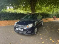 Used Ford Fiesta Style 75 HP (55 kW) 2006 Blue Hatchback