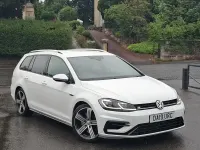 Used VW Golf VII R 300 HP (220 kW) 2019 White Estate
