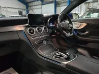 Begagnad Mercedes C250 AMG line 2017 Blå Sportkupé