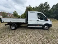 Used Ford Transit 125 HP (91 kW) 2016 White Cabriolet