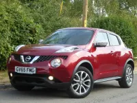 Used Nissan Juke Tekna 110 HP (80 kW) 2015 Red SUV
