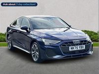 Used Audi A3 S-Line 147 HP (108 kW) 2025 Blue Sedan