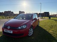 Used VW Golf VII Match 122 HP (89 kW) 2012 Red Hatchback
