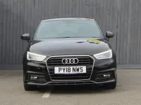 Used Audi A1 S-Line 116 HP (85 kW) 2018 Black Hatchback