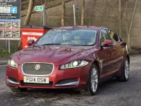 Begagnad Jaguar XF Premium Luxury 200 HK (147 kW) 2014 Blå Sedan