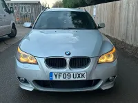 Used BMW 520 M Sport 177 HP (130 kW) 2009 Silver Estate