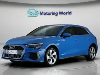 Used Audi A3 e-tron S-Line 2022 Blue Hatchback