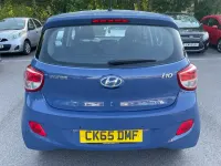 Used Hyundai i10 SE 2015 Blue Hatchback