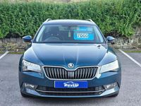 Used Skoda Superb SE 120 HP (88 kW) 2018 Blue Estate