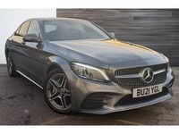 Used Mercedes C300e AMG line 2021 Grey Sedan
