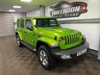 Used Jeep Wrangler Sahara 2018 Green SUV