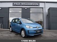 Used VW up! 65 HP (47 kW) 2021 Blue Hatchback