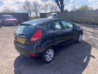 Used Ford Fiesta Zetec 2009 Black Hatchback