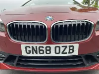 Used BMW 220 Active Tourer Sport Line 189 HP (139 kW) 2018 Red MPV