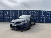 Used VW Golf VII GTD 181 HP (133 kW) 2015 Blue Hatchback