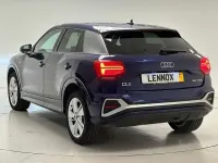Begagnad Audi Q2 S-Line 150 HK (110 kW) 2022 Blå SUV