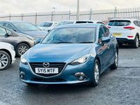 Used Mazda 3 120 HP (88 kW) 2015 Blue Hatchback