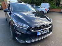 Used Kia Ceed Sportswagon 118 HP (86 kW) 2019 Black Estate