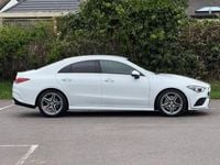 Used Mercedes CLA200 AMG line 163 HP (119 kW) 2021 White Coupe