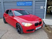 Used BMW 116 Sport Line 2014 Red Hatchback