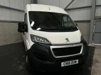 Używany Peugeot Boxer 130 KM (95 kW) 2018 Biały Van
