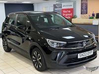 Used Vauxhall Crossland Design Edition 83 HP (61 kW) 2022 Black SUV