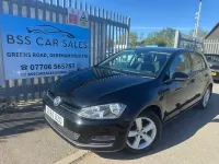 Used VW Golf VII Match 110 HP (80 kW) 2015 Black Hatchback