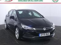 Used Vauxhall Astra SRi 150 HP (110 kW) 2019 Black Hatchback