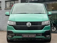 Used VW T6.1 Highline 150 HP (110 kW) 2021 Green Van
