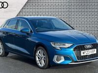 Used Audi A3 Sport 110 HP (80 kW) 2023 Blue Sedan