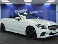 Used Mercedes C300 AMG Line Premium 245 HP (180 kW) 2018 White Cabriolet