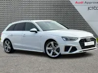 Used Audi A4 S-Line 200 HP (147 kW) 2024 White Estate