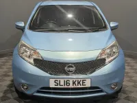 Used Nissan Note Acenta 80 HP (58 kW) 2016 Blue Hatchback