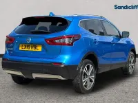 Used Nissan Qashqai N-Connecta 130 HP (95 kW) 2017 Blue SUV